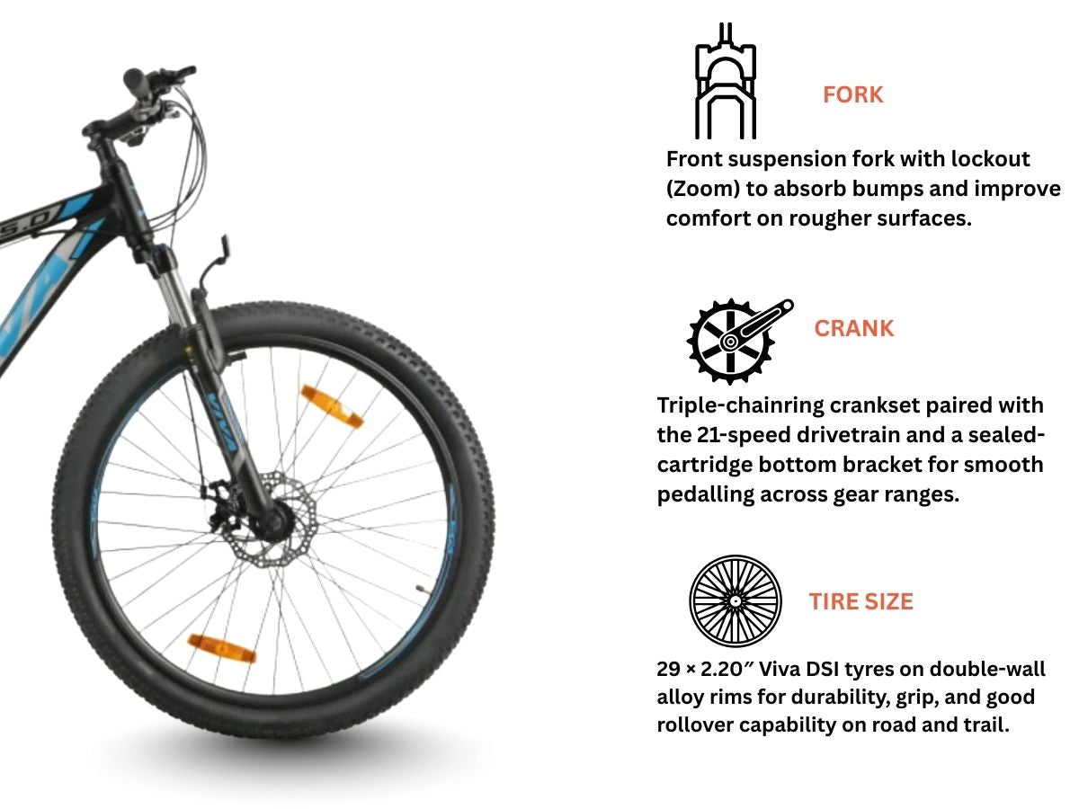 Viva 29 Evo SX 5.0 21-Speed Bicycle