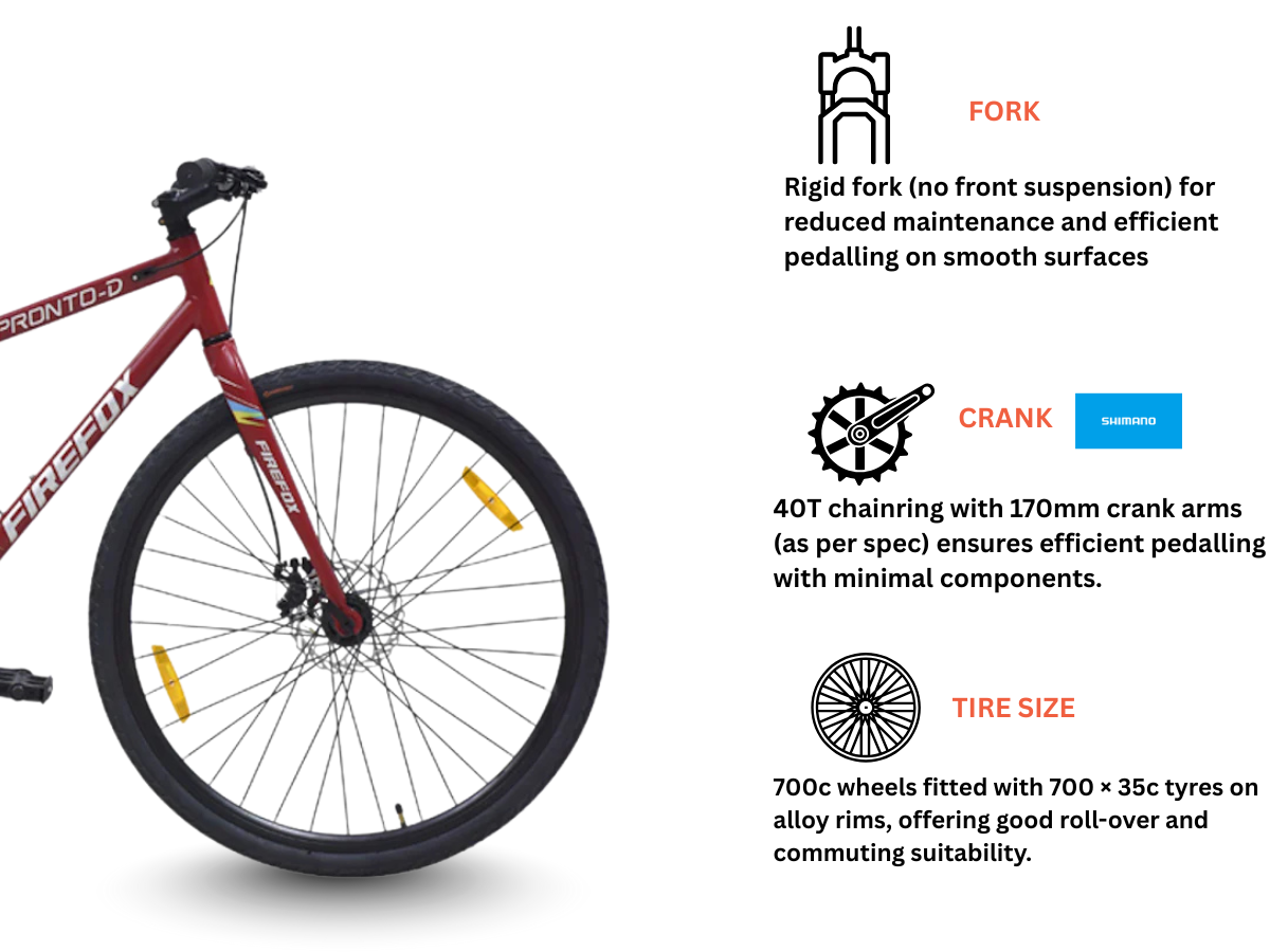 Firefox Pronto Disc 700c Ssp