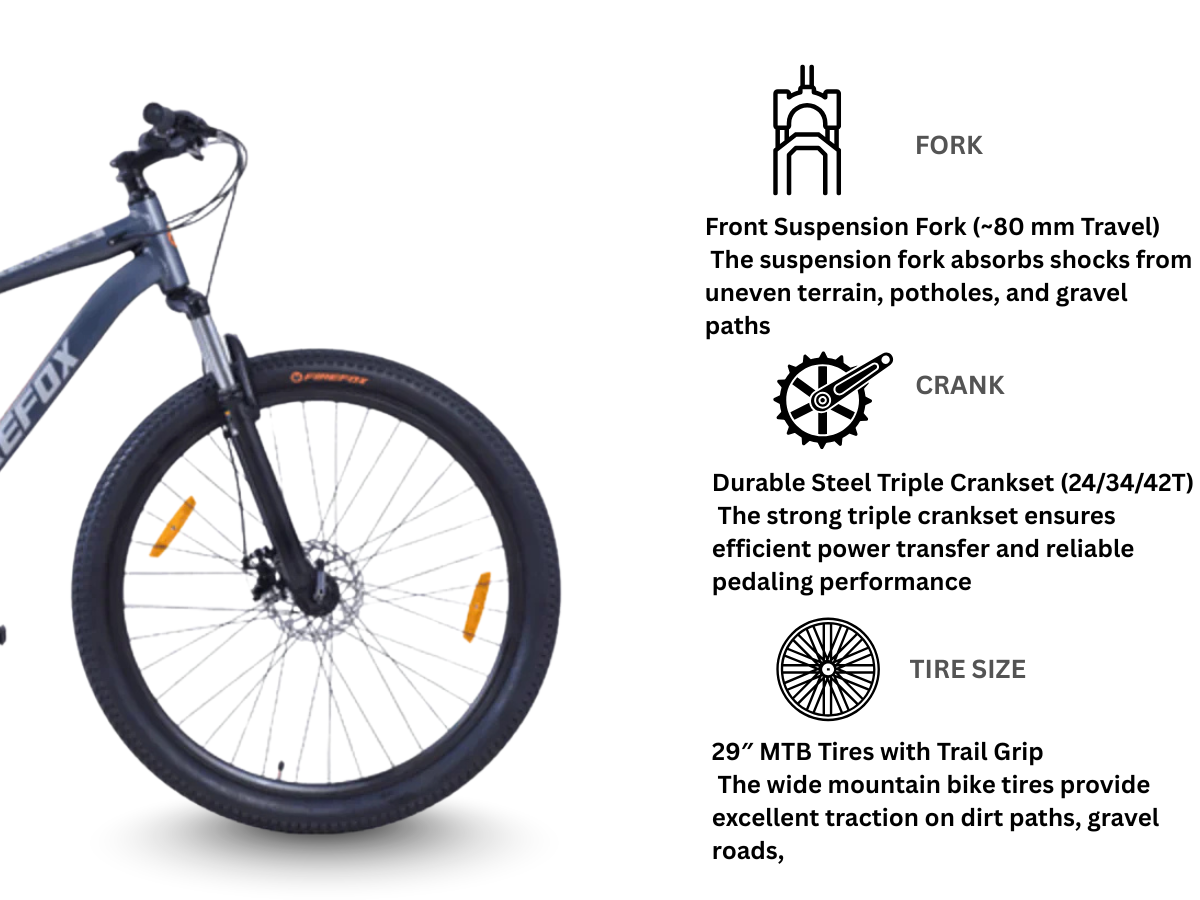 Firefox 29 Sigma 21-Speed FS D/Disc Bicycle