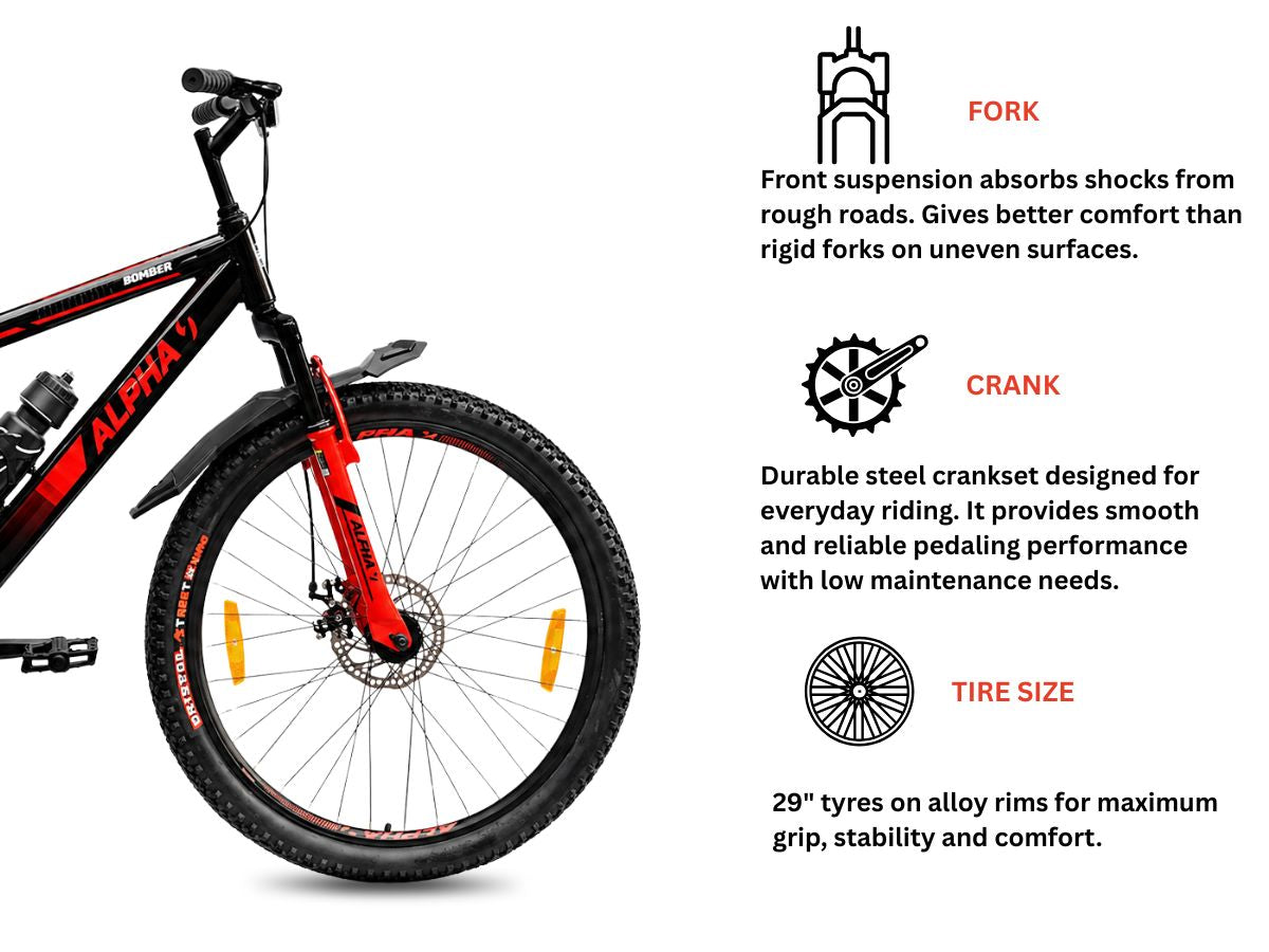 Ninetyone 29 Bombay Tig D2Tx Fs D/Disc Bicycle