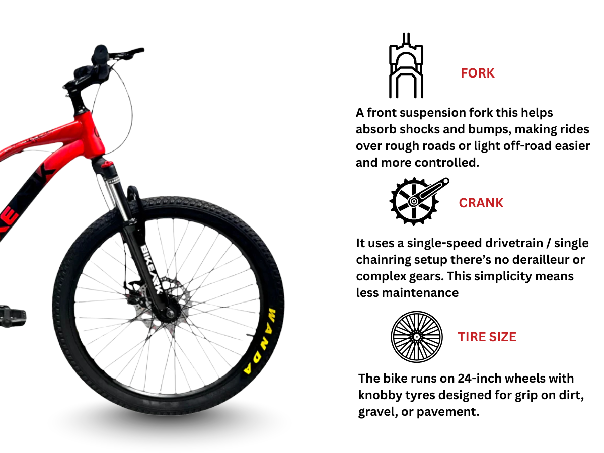 Bike Ark God Speed 26 SS Bicycle