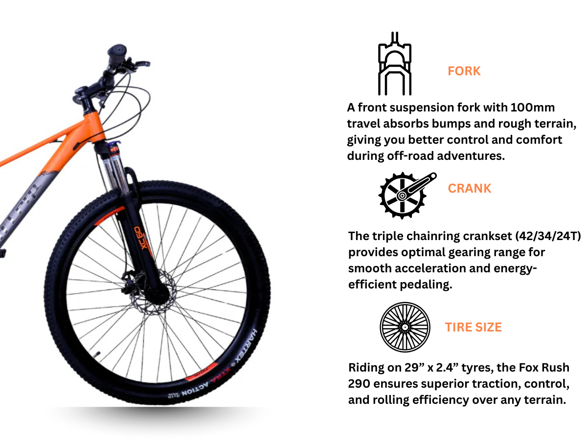 FitTrip Fox Rush 290