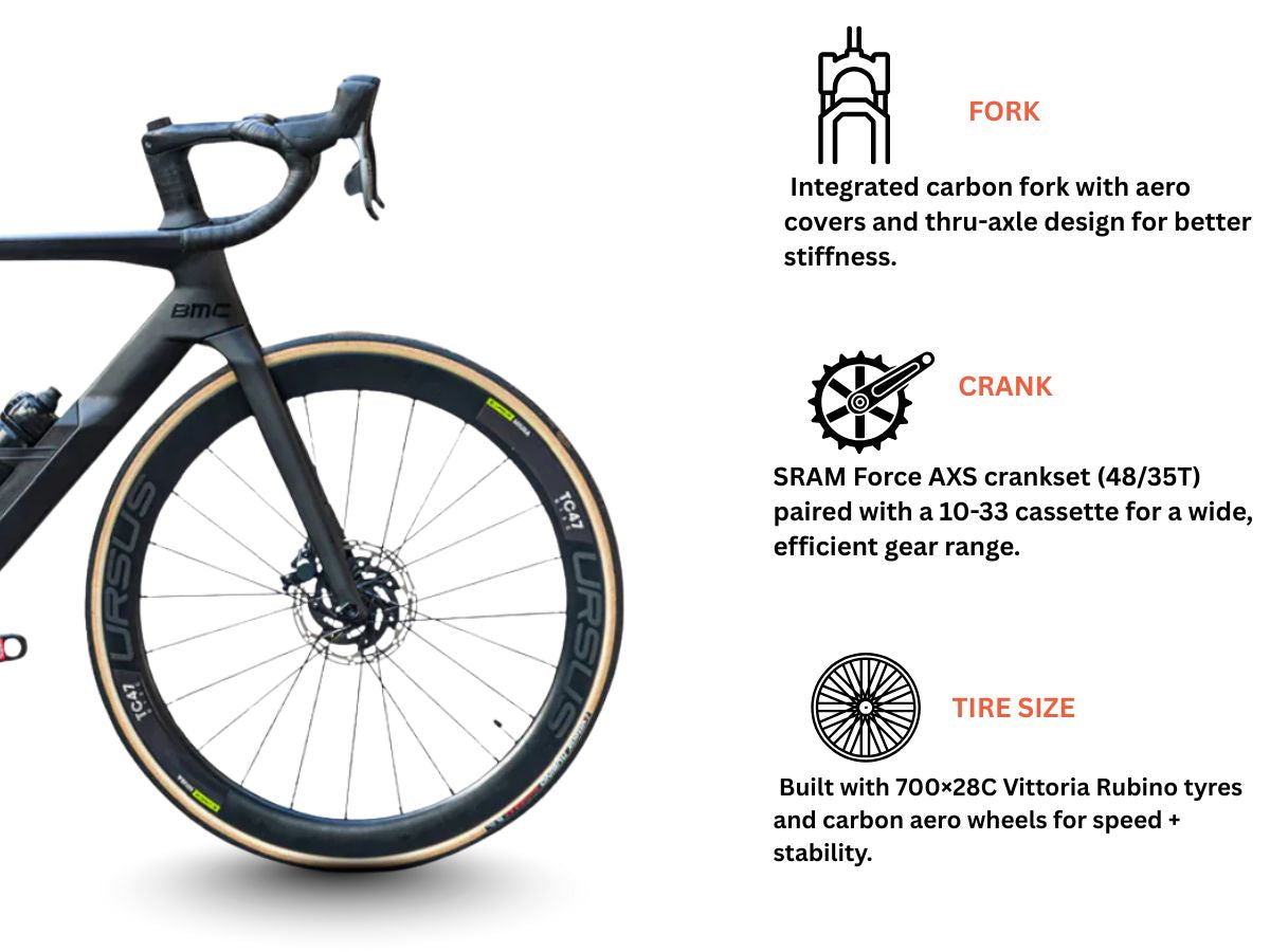 BMC Time Machine Road 01 Sram Force E-Tap