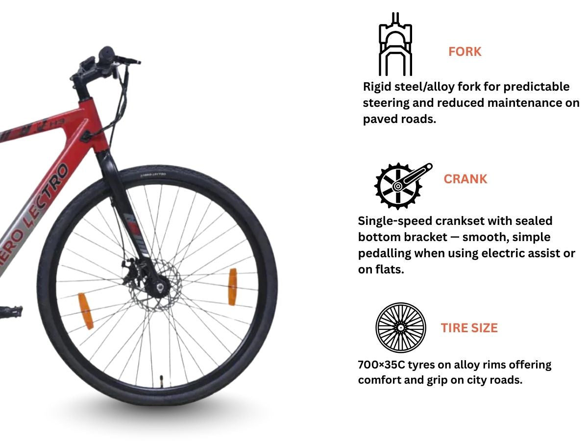 HERO 700C LECTRO H3 SS E - BICYCLE