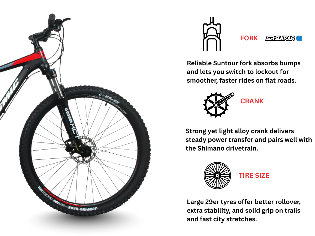 Cosmic 29 Cospro M2 16-Speed Bicycle