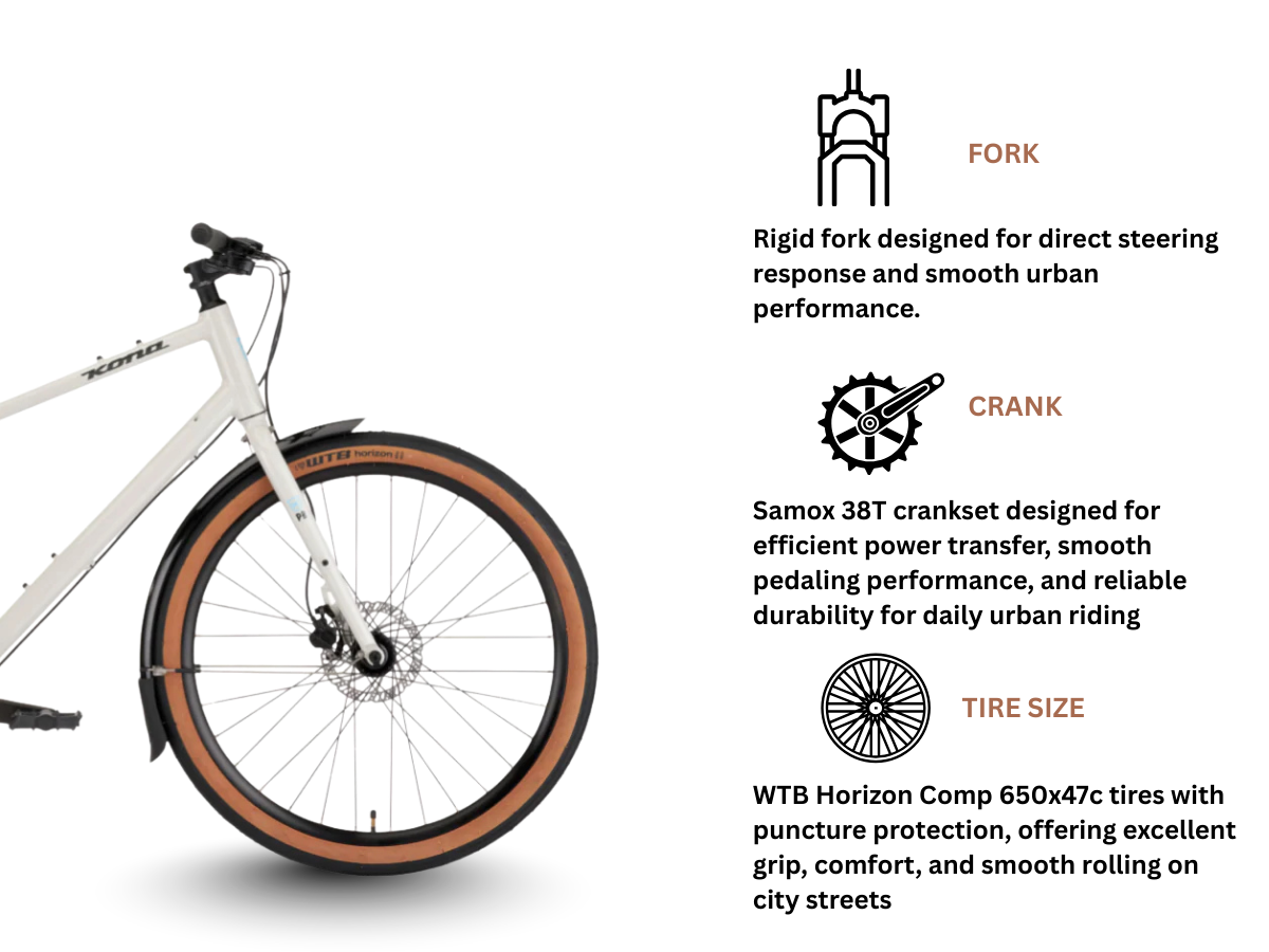 kona dew deluxe urban bike Kona – Kona Dew Deluxe – ChooseMyBicycle