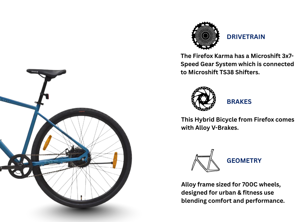 Firefox 700C Infinity EMH Bicycle