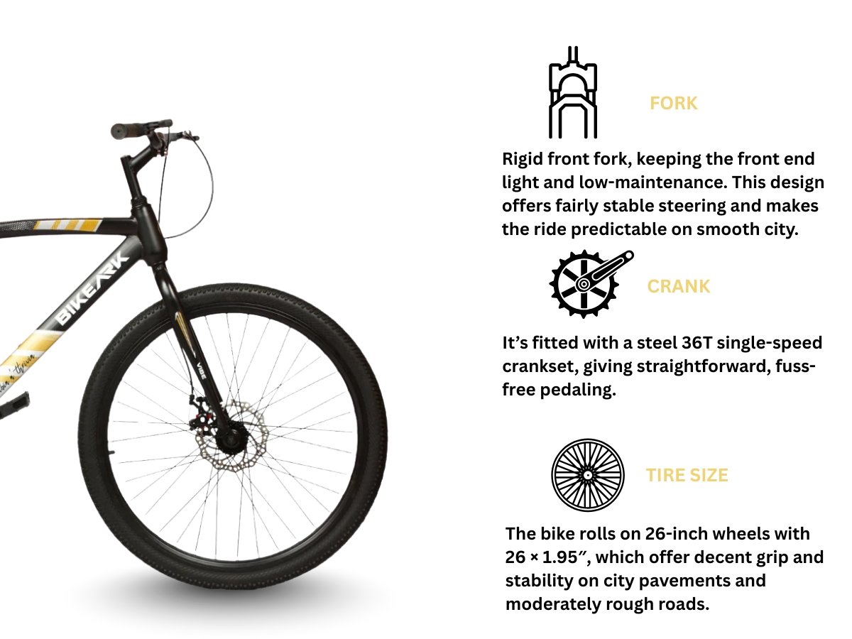 Bike Ark 26 Vibe RF SS Bicycle