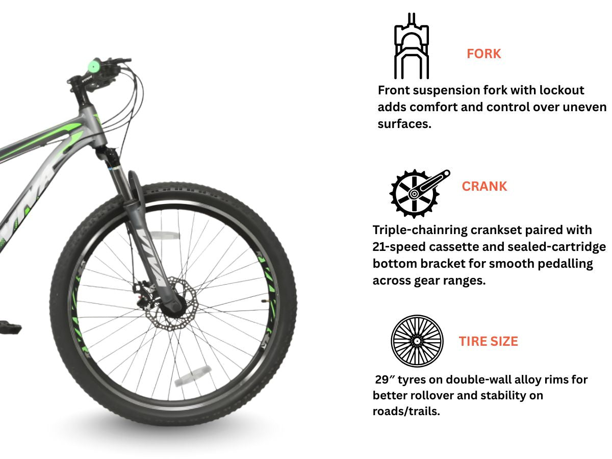 Viva 29 Speedo 21-Speed Bicycle
