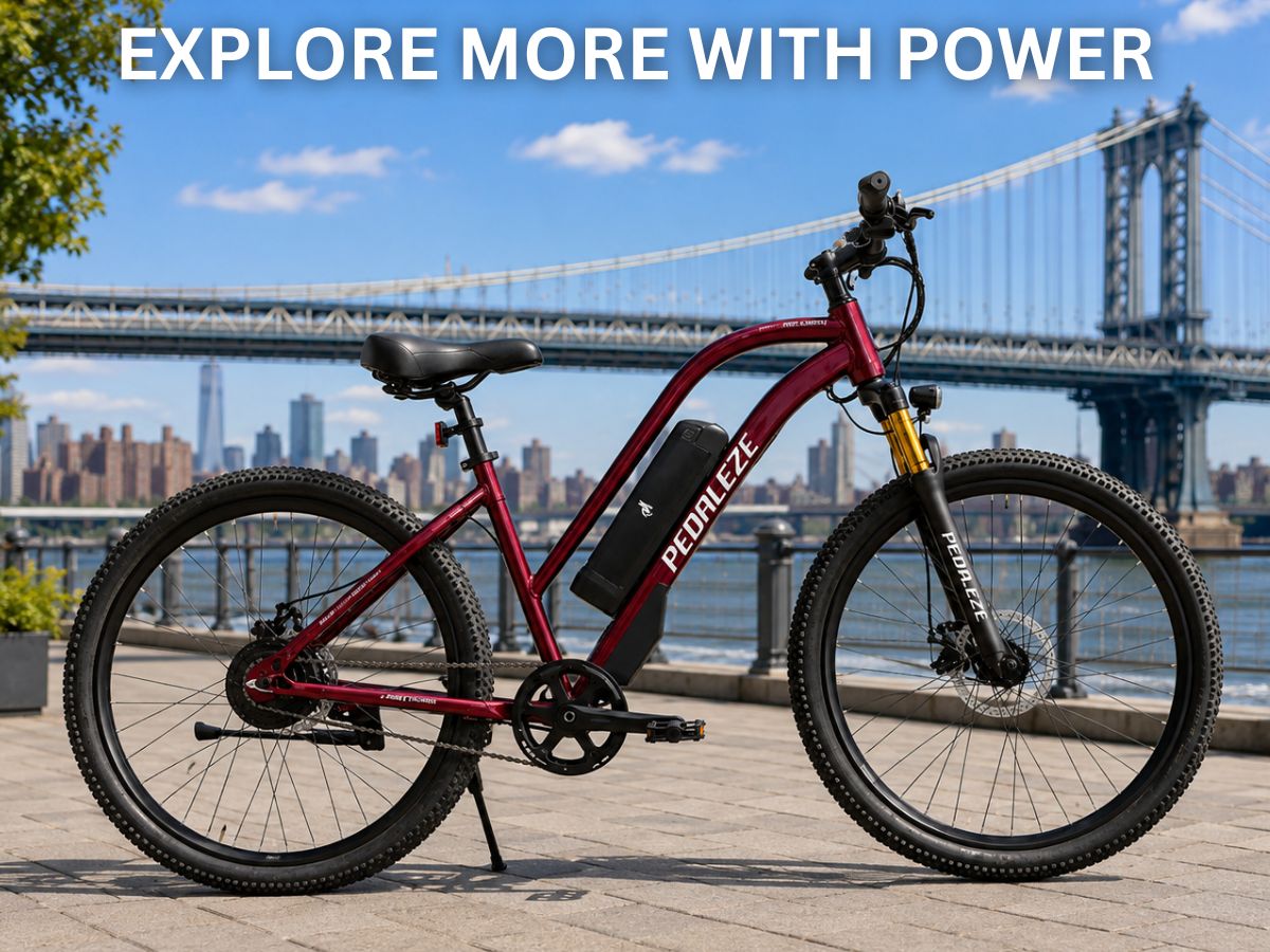 Pedaleze 27.5 Town & Country E-Bicycle