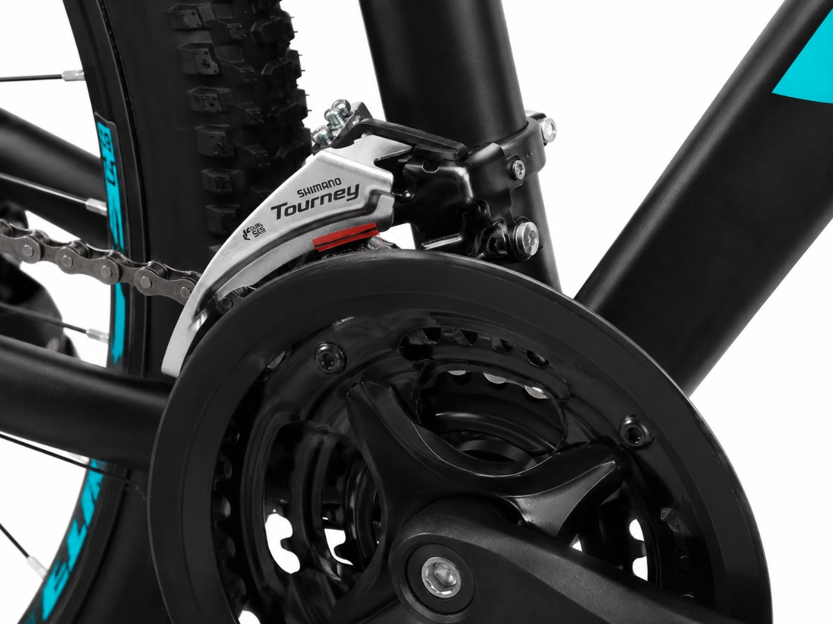 Ninety One 29 Snow Leopard 21-Speed FS D/Disc Bicycle