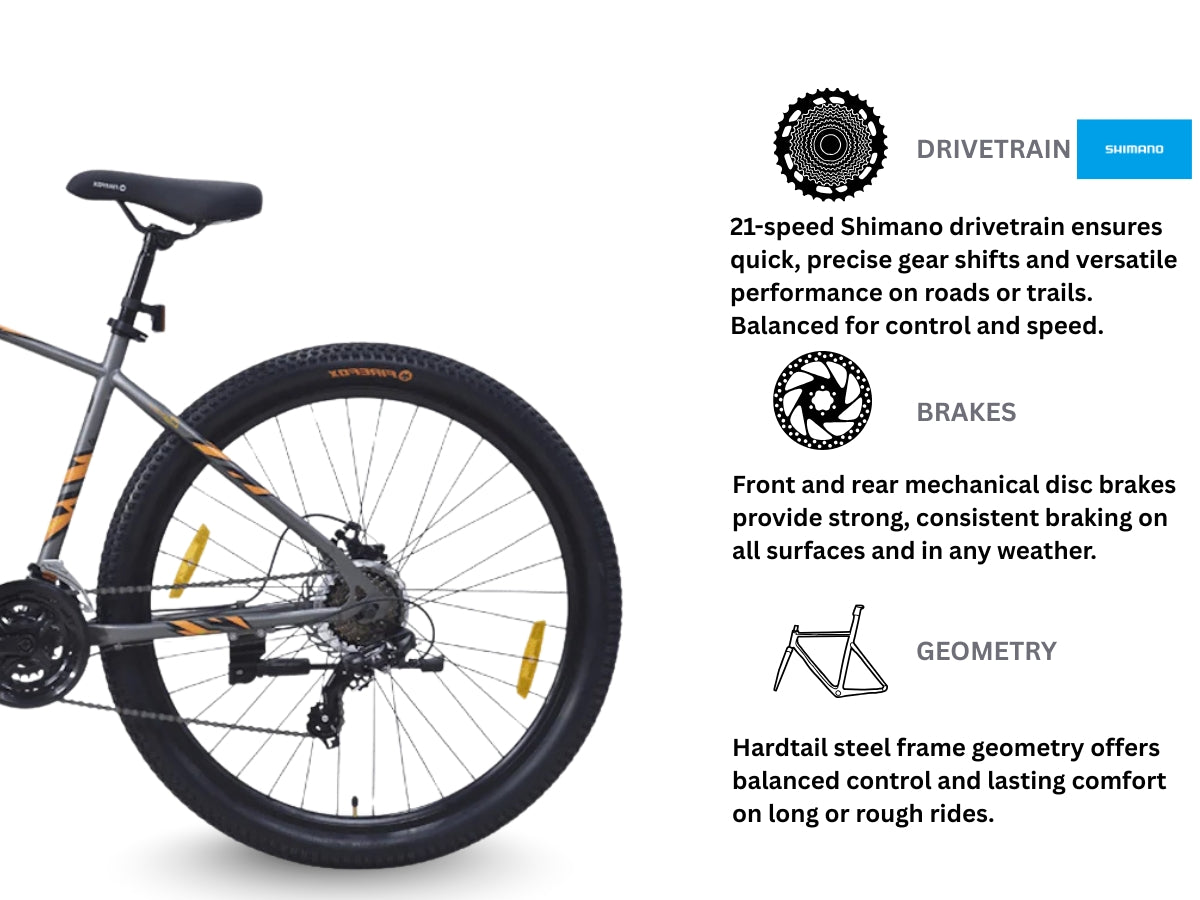 Firefox 29 Tremor X D/Disc 21-Speed Bicycle