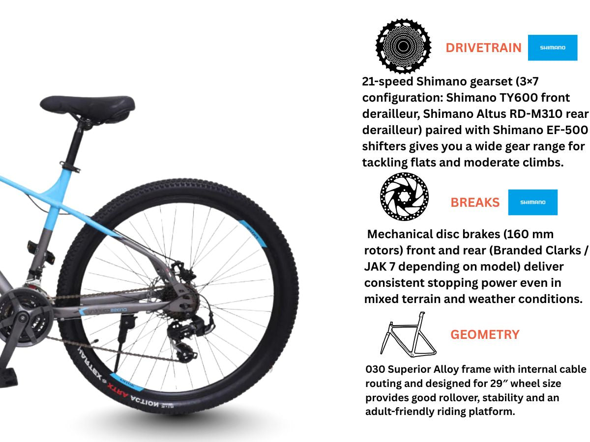 FitTrip Fox Rush 29 21-Speed