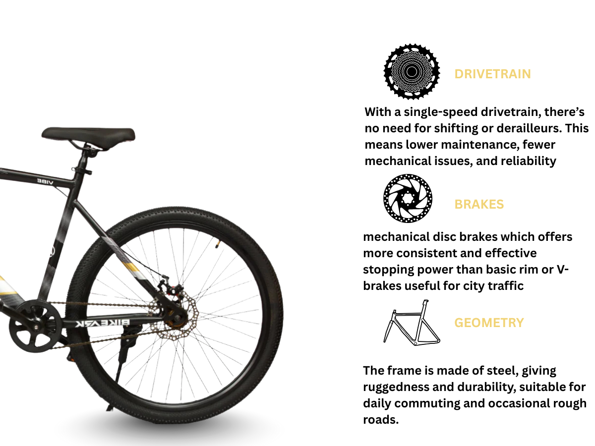 Bike Ark Vibe 26T SS Bicycle