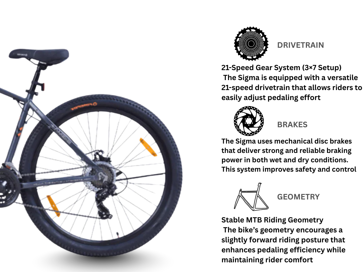 Firefox 29 Sigma 21-Speed FS D/Disc Bicycle