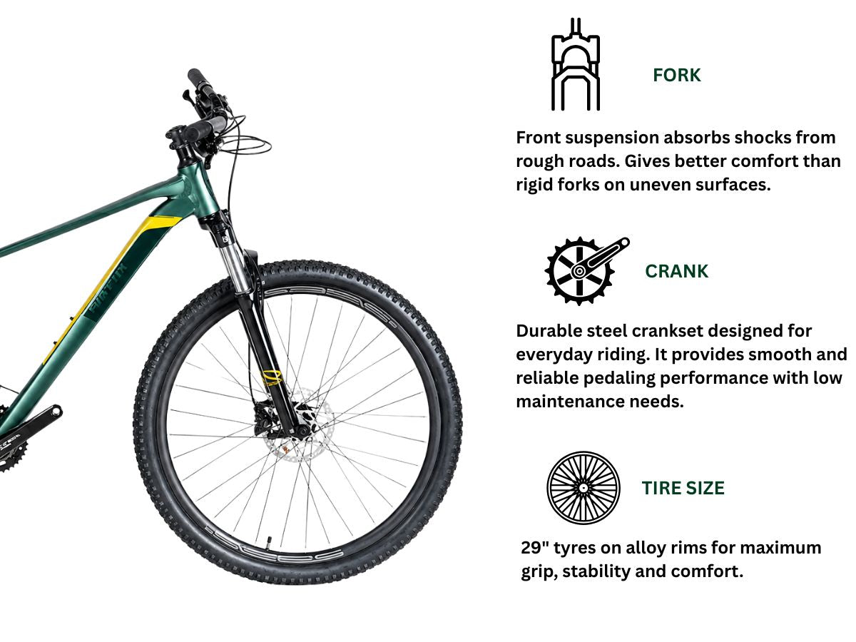 FitTrip 29 Niner 18-Speed Bicycle