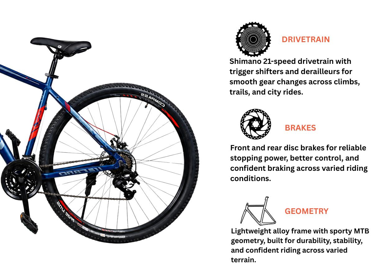 21 gears Cosmic – Cosmic 29 Level Ascend 21-Speed Bicycle – ChooseMyBicycle