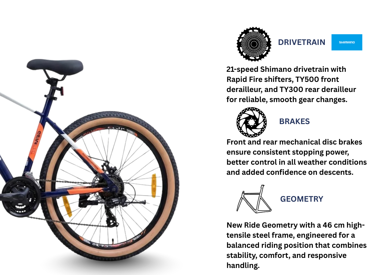 Hero 29 Flanker 21 Speed FS D/Disc (IPL) Bicycle