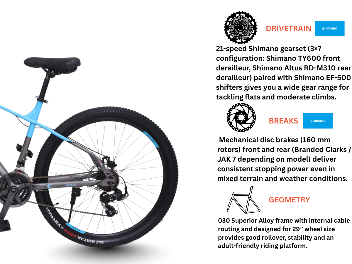 FitTrip Fox Rush 29 21-Speed