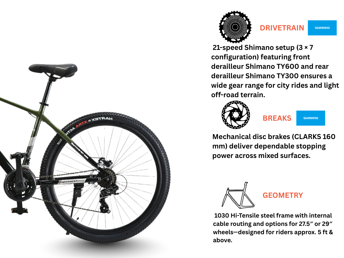 FitTrip Dominator 27.5 21-Speed