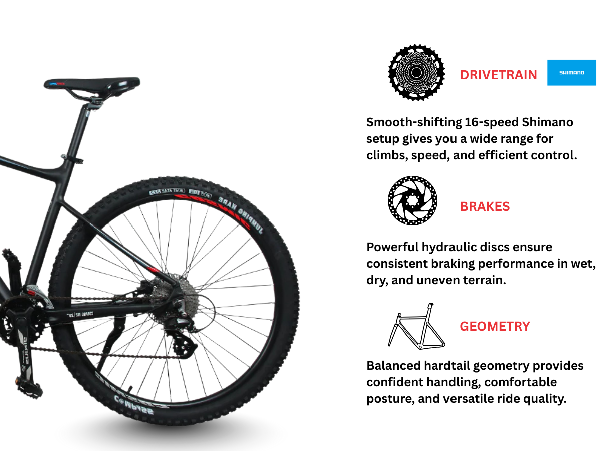 Cosmic 29 Cospro M2 16-Speed Bicycle