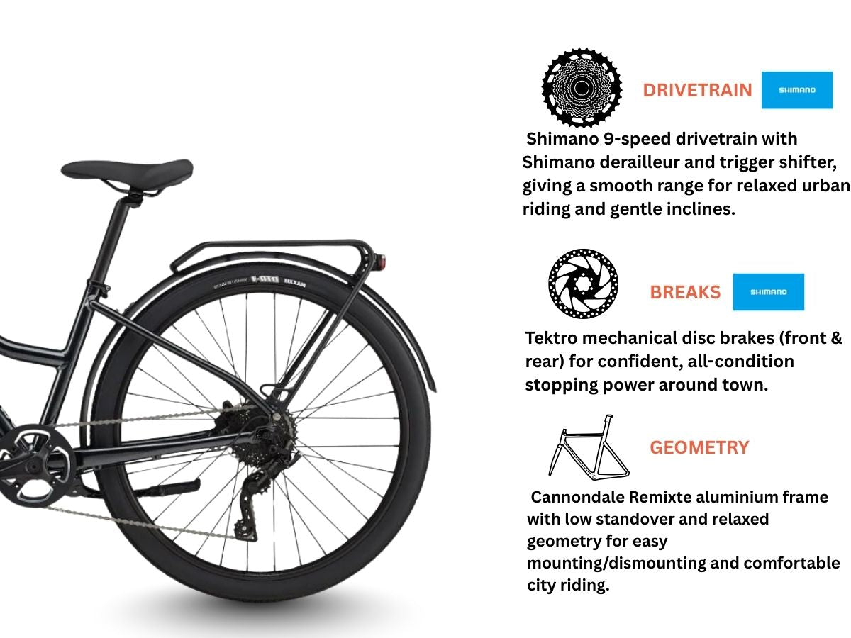 Cannondale 27.5 Treadwell EQ DLX Remixte D 9S