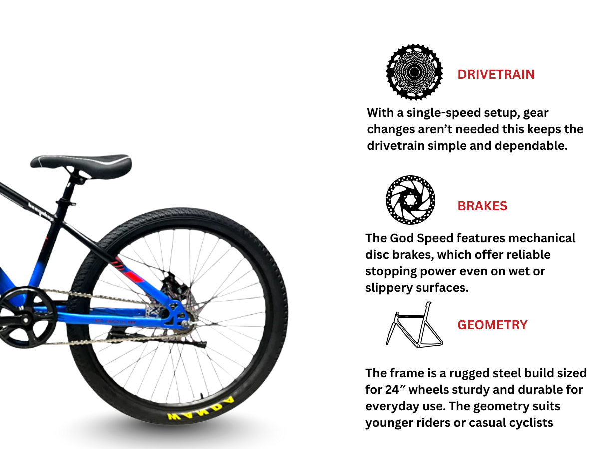 Bike Ark God Speed 26 SS Bicycle