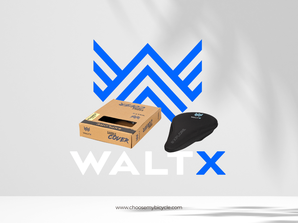 WaltX Bicycle foam seat cover black