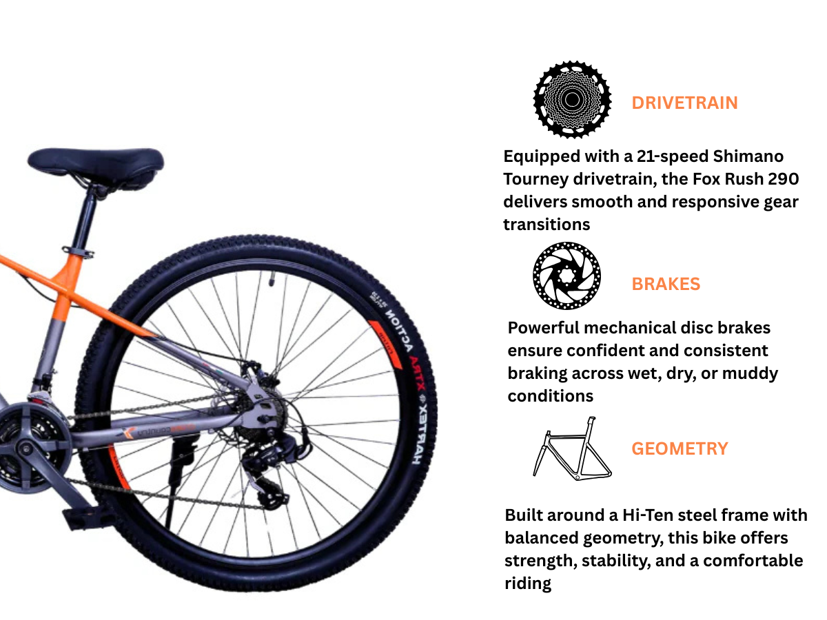 FitTrip Fox Rush 290