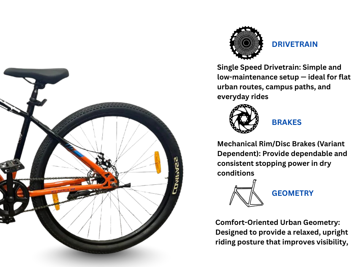 Bike Ark 29 God Speed SS Bicycle
