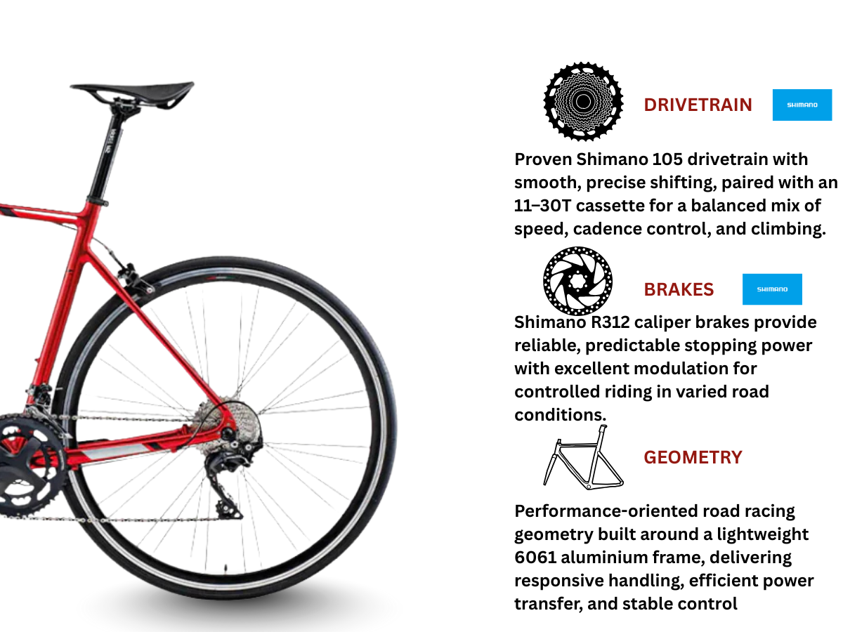 Bottecchia Duello Shimano 105 Road Bike