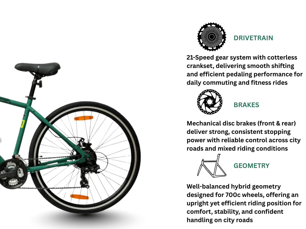 Mach City Montreal 21-Speed