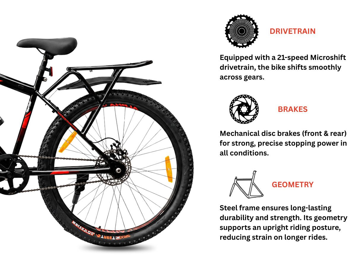 Ninetyone 29 Bombay Tig D2Tx Fs D/Disc Bicycle