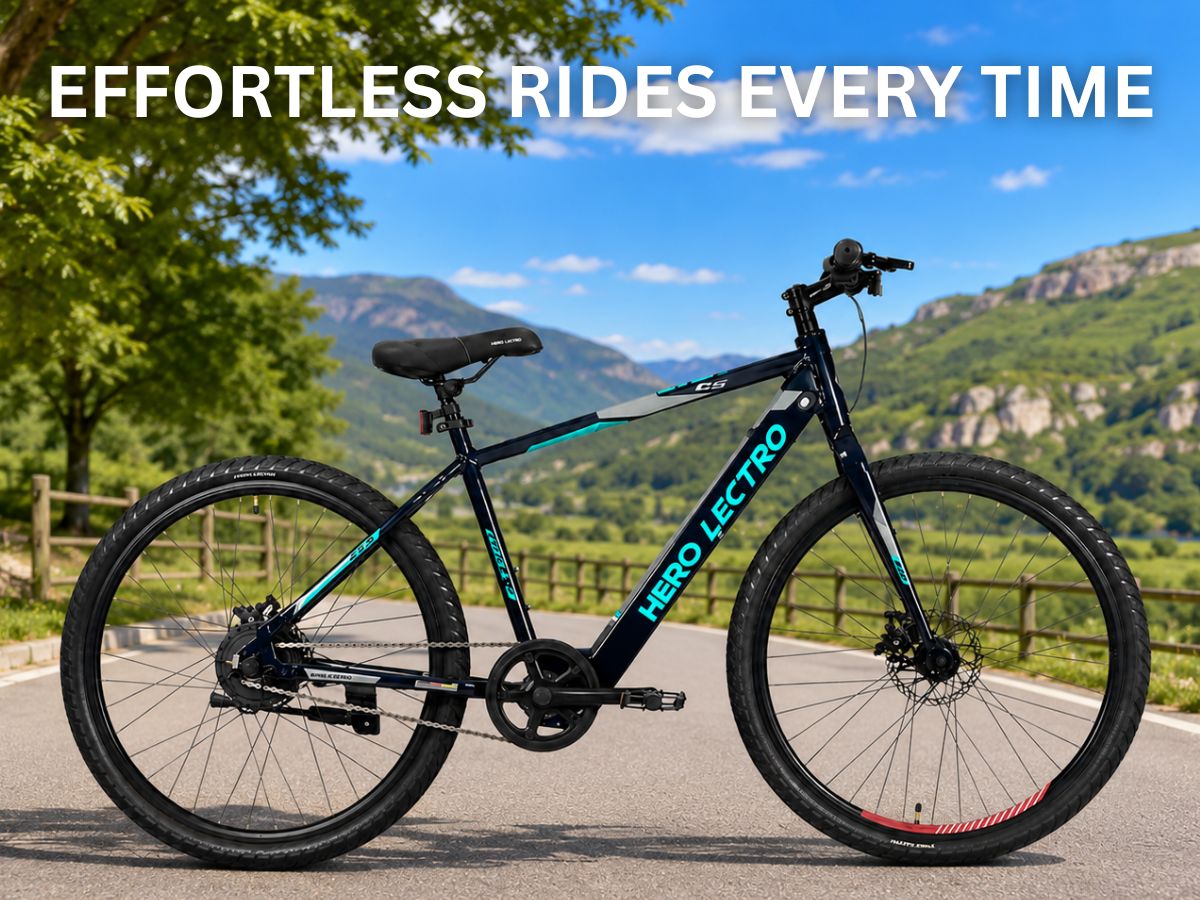Hero Lectro 27.5 C5 DD E-Bicycle