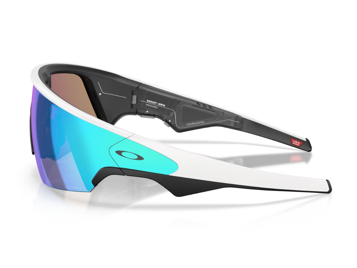 Oakley 8001-06 Meta Vangaurd White Prizm Sapphire