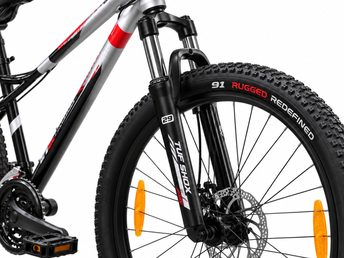 Ninety One 29 Black Tiger Pro 21-Speed D2TX FS D/Disc Bicycle