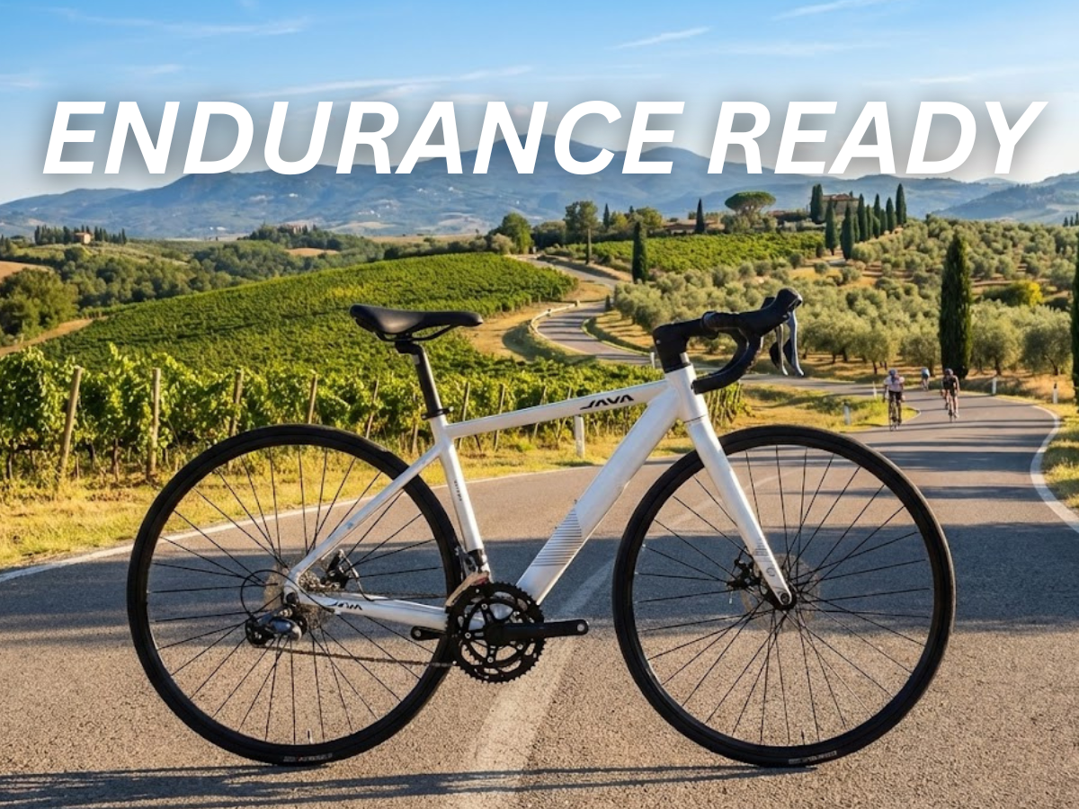 Java Veloce D Road Alloy 8-Speed Mechanical Disc