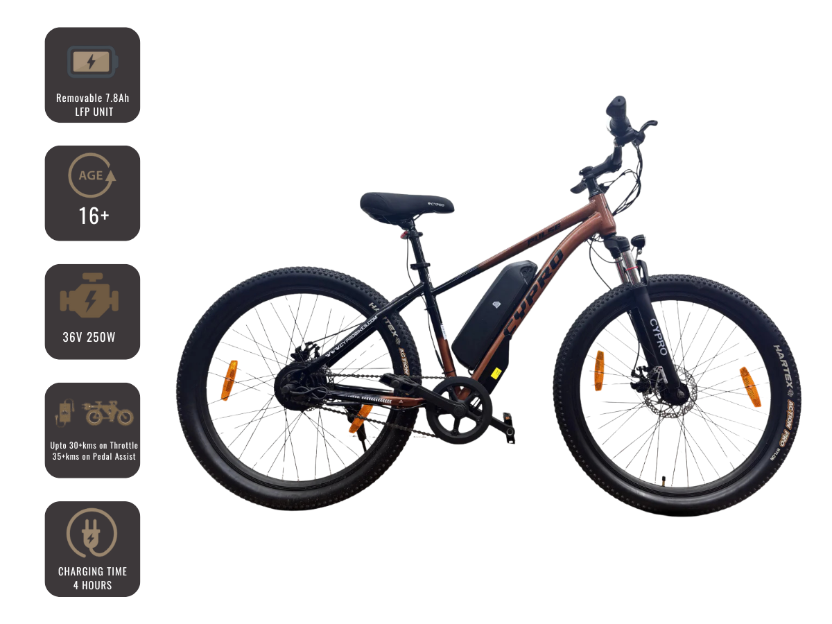 Cypro 26 Pulse II Gen E-Bicycle
