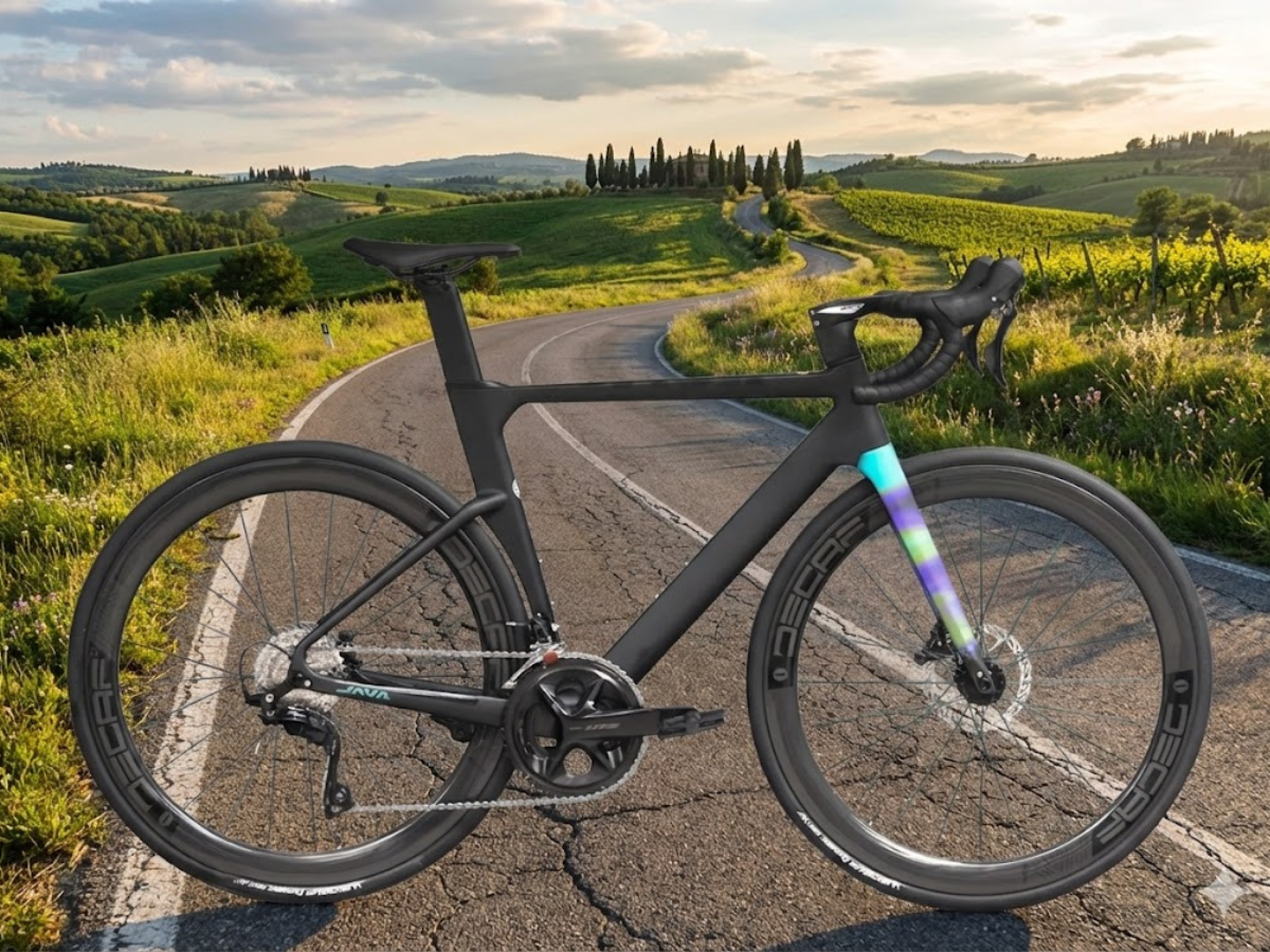 Java Fuoco Top-Gen 2 R7120 12 Speed Carbon Hydrulic Disc Brakes