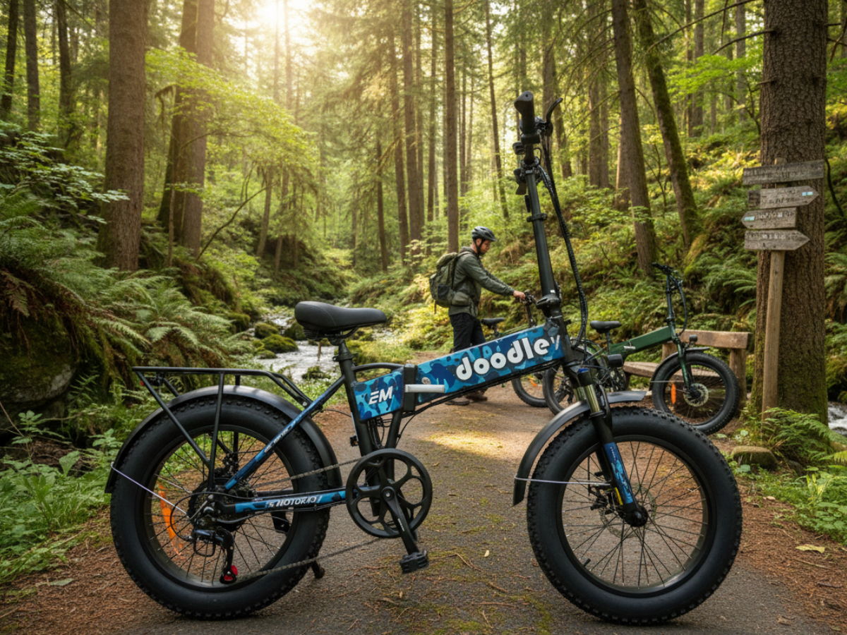EMotorad Doodle V4 Pro Folding E-Bicycle