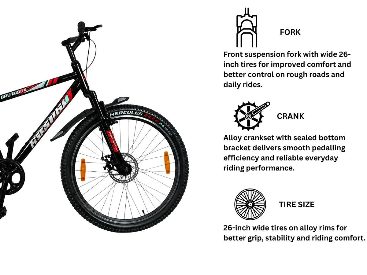 Cospro 26 Scoot Sports FS SS D/Disc Bicycle