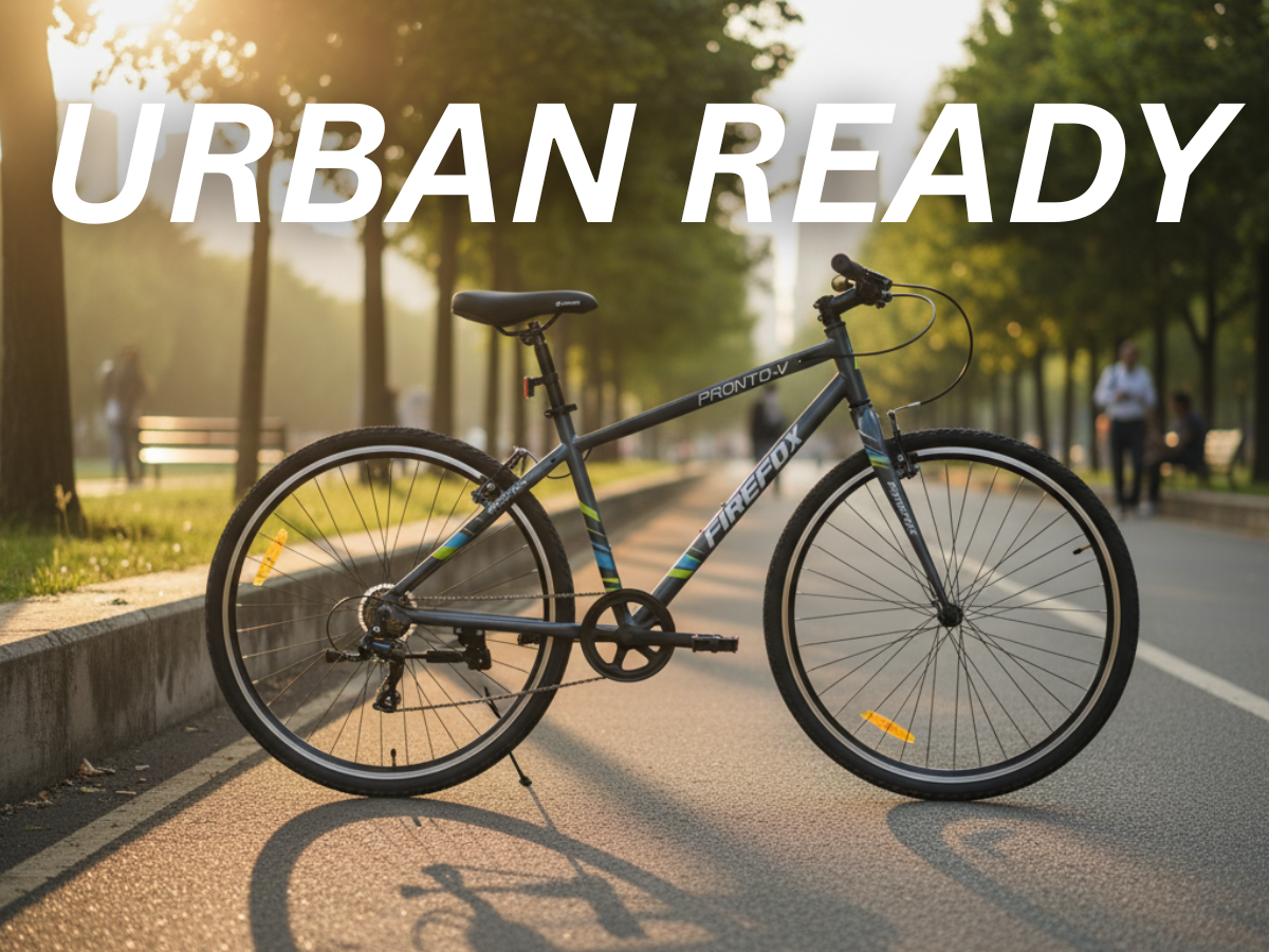 Firefox 700C Pronto V-BRK SS Bicycle