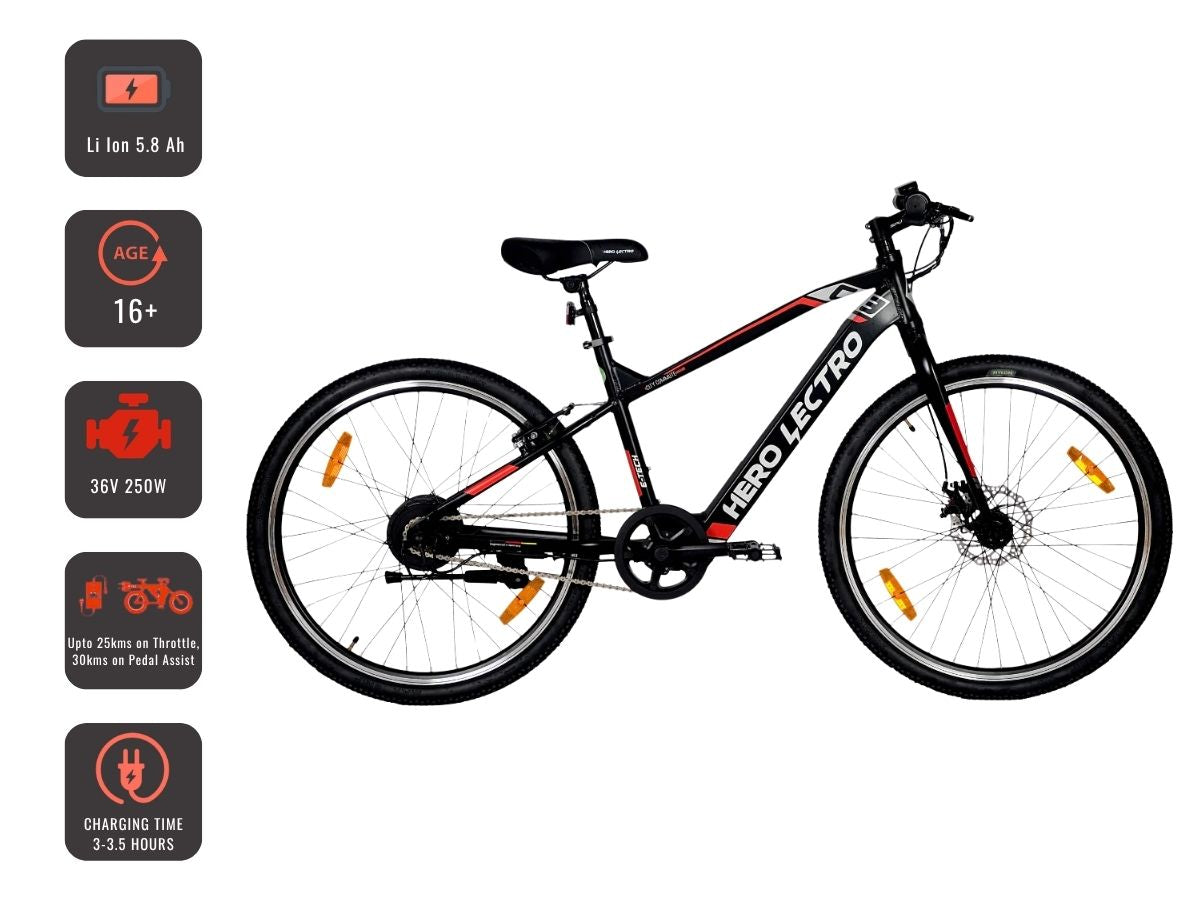 Hero Lectro C3 26 SS E-Bicycle