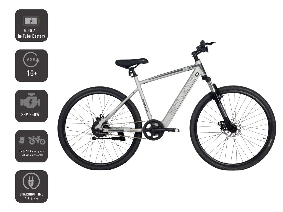 Hero Lectro 700C C6 E-Bicycle