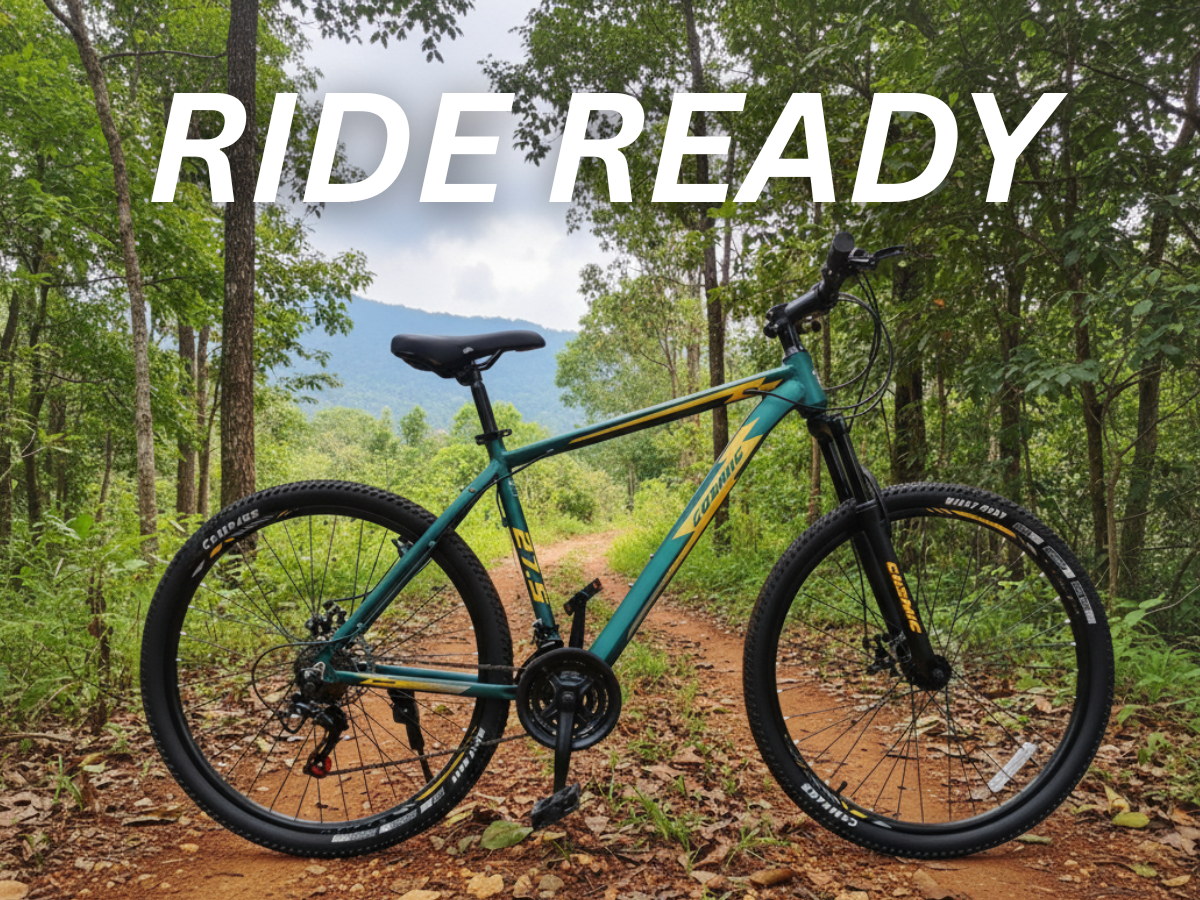 Cosmic 27.5 TERRA Alloy Single Speed Front Suspension Dual Disc Bicycle