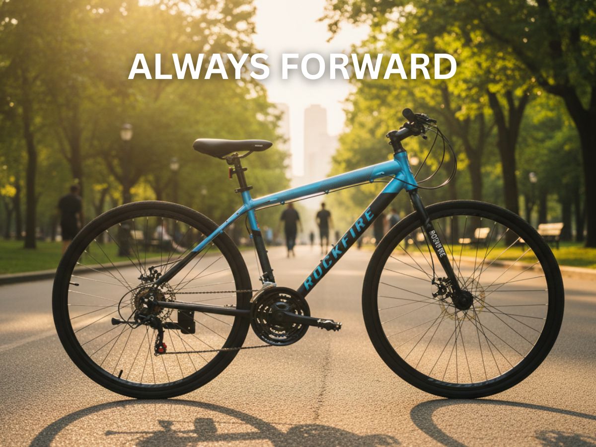 Rockfire 700C Hustle Sport 21-Speed RF D/Disc Bicycle