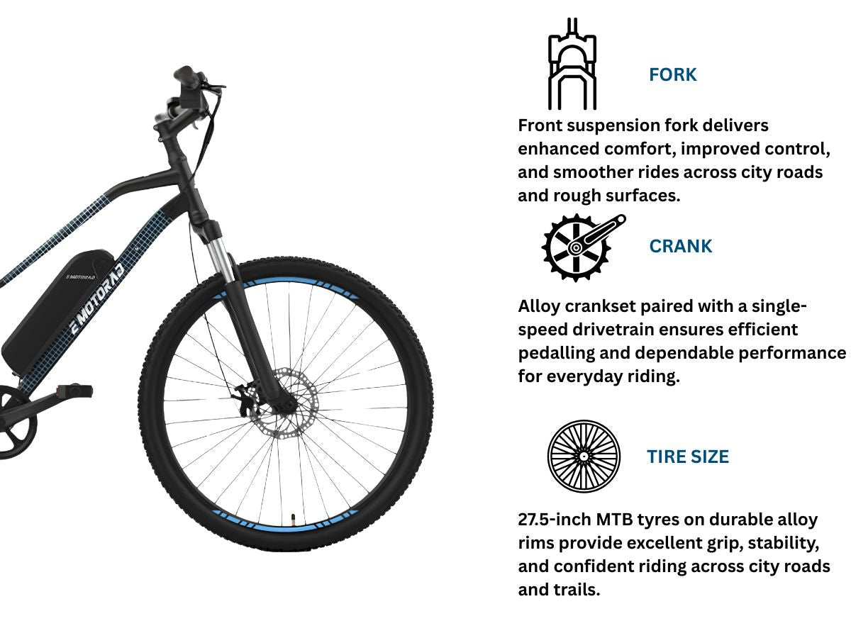 EMotorad 27.5 X2 E-Bicycle