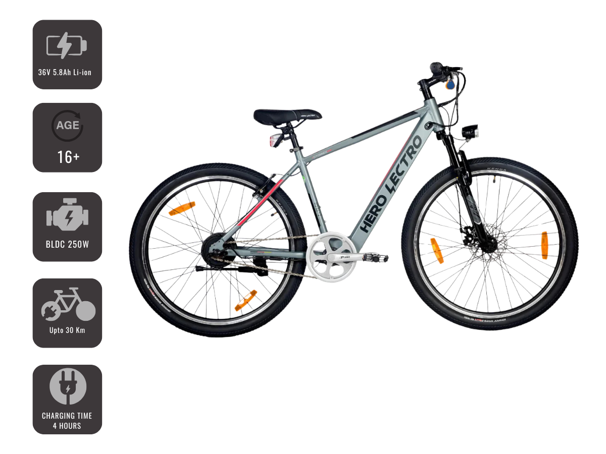 Hero Lectro 27.5 C5i SS E-Bicycle