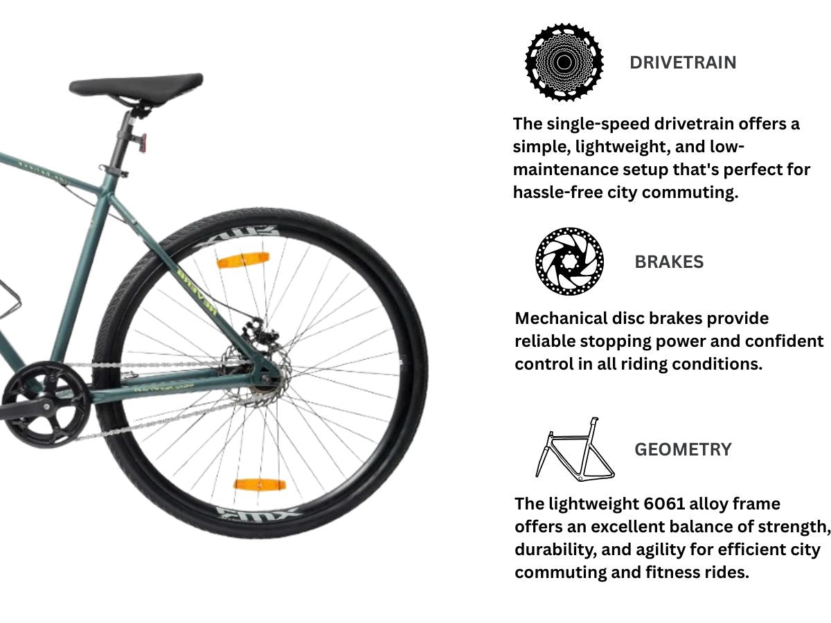 Montra Reverb 700C SS D/Disc Bicycle