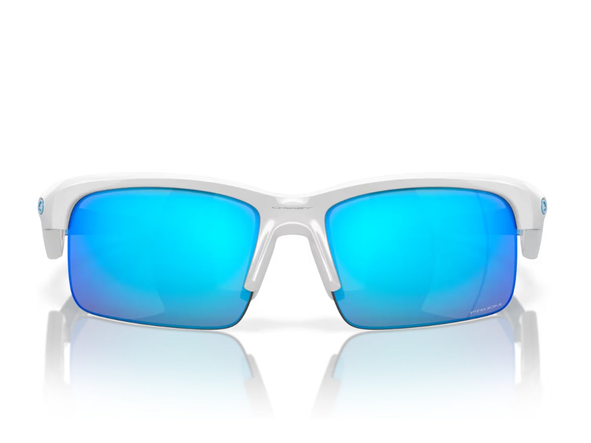 Oakley Capacitor - Polished White Prizm Sapphire